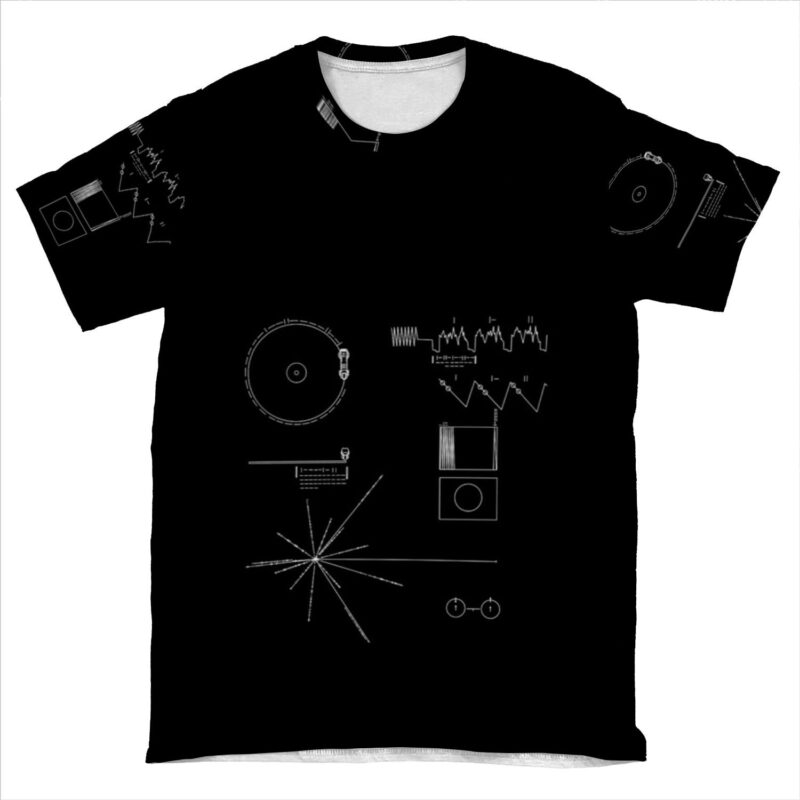 The Voyager Golden Record AOP T-shirt Tee