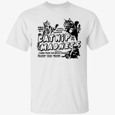 Black Cat Catnip Madness Shirt