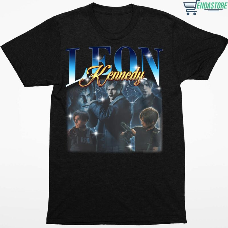 Blue Kennedy Leon Vintage Shirt