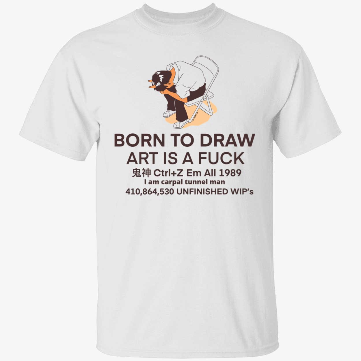 Born to draw art is a f*ck shirt