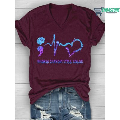 Broken Crayons Still Color Shirt