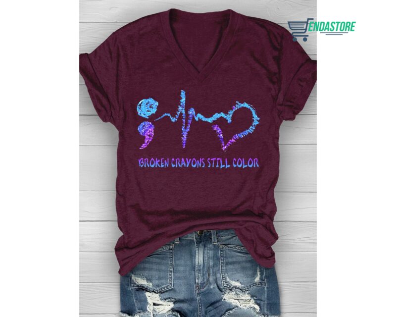 Broken Crayons Still Color Shirt