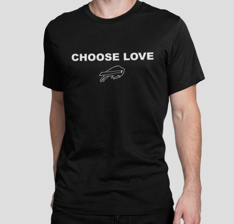 Buffalo choose love shirt