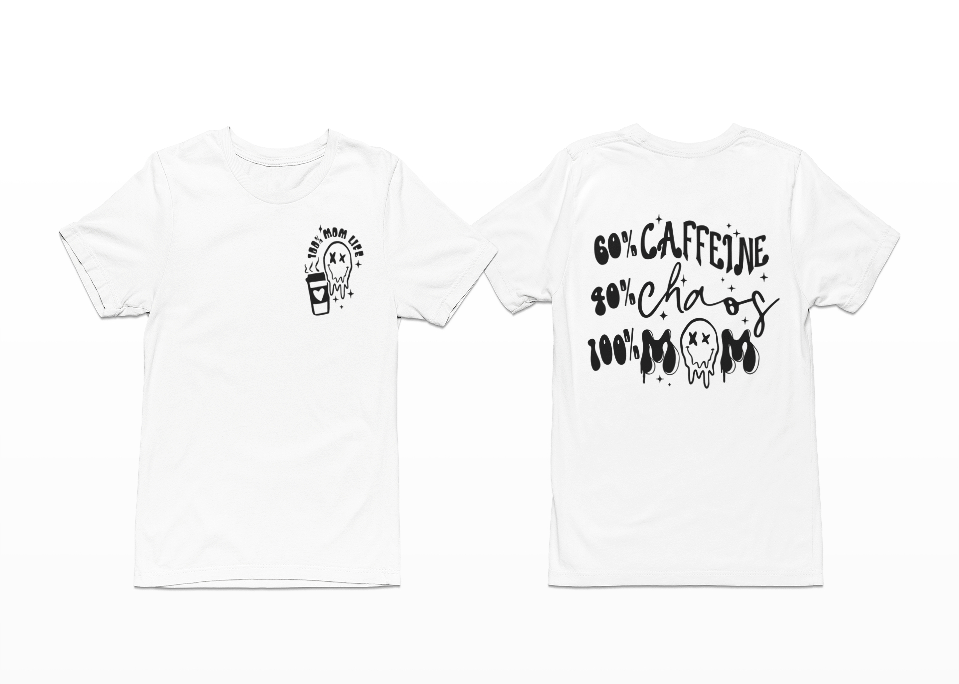 Caffeine And Chaos Mom Life Shirt, Hoodie, Sweatshirt