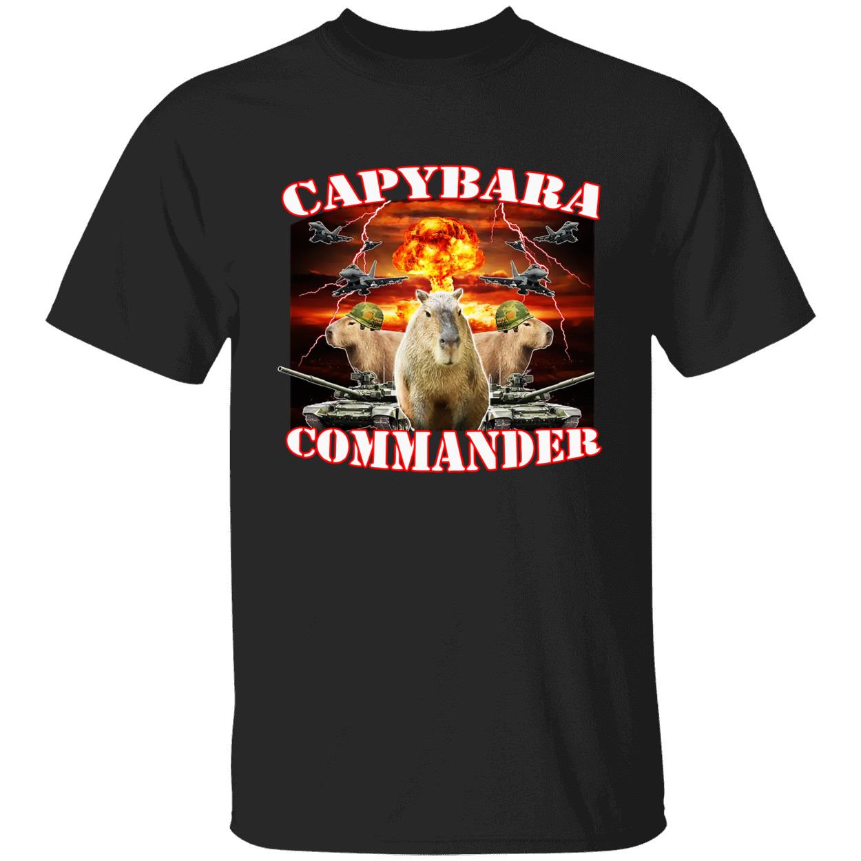 Capybara commander shirt