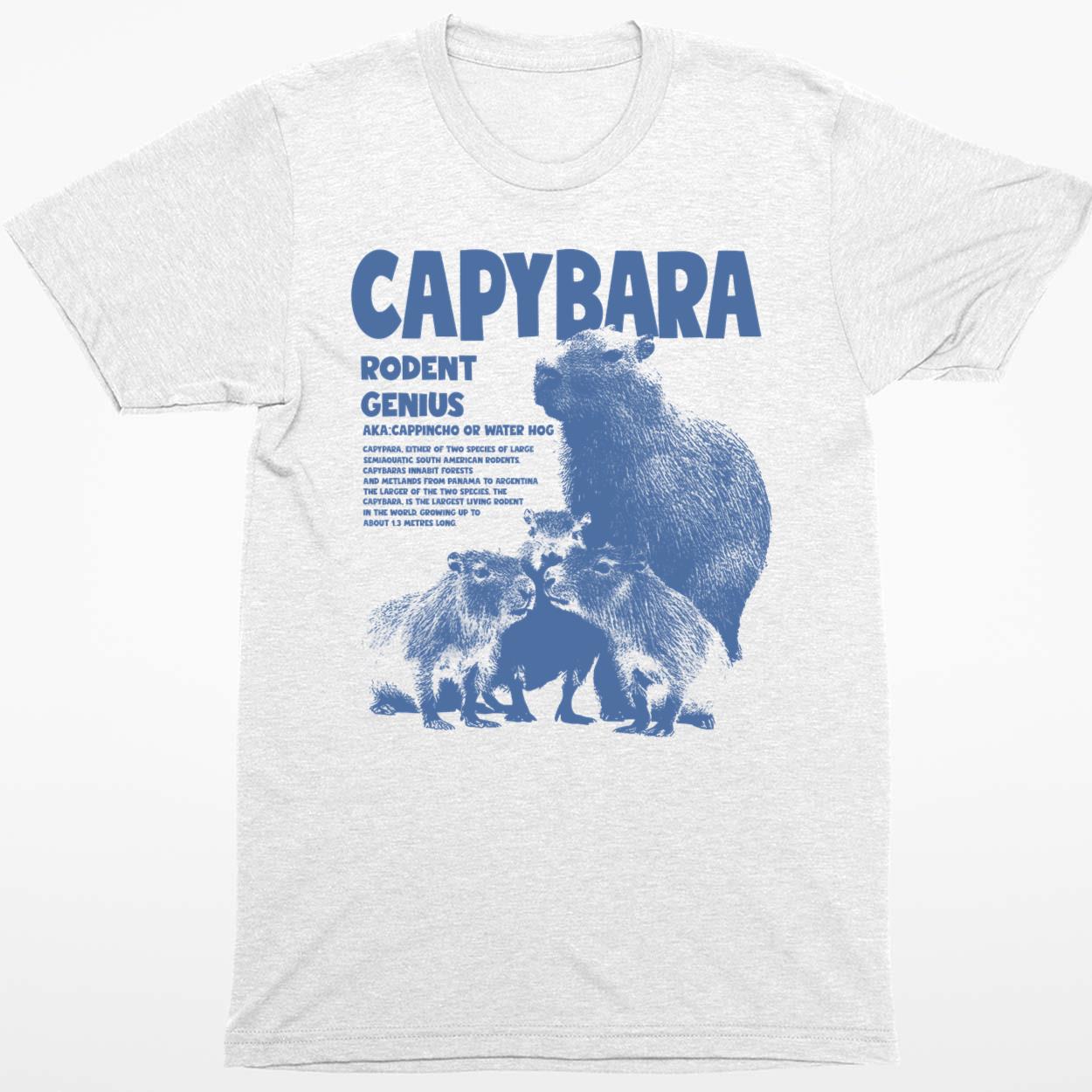 Capybara Rodent Genius Shirt