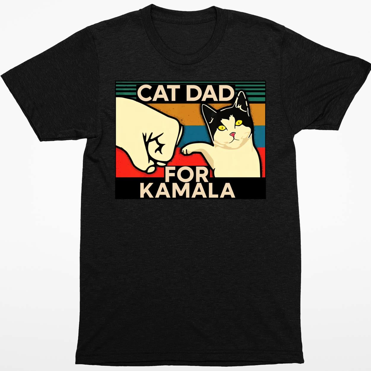 Cat Dad For Kamala Shirt