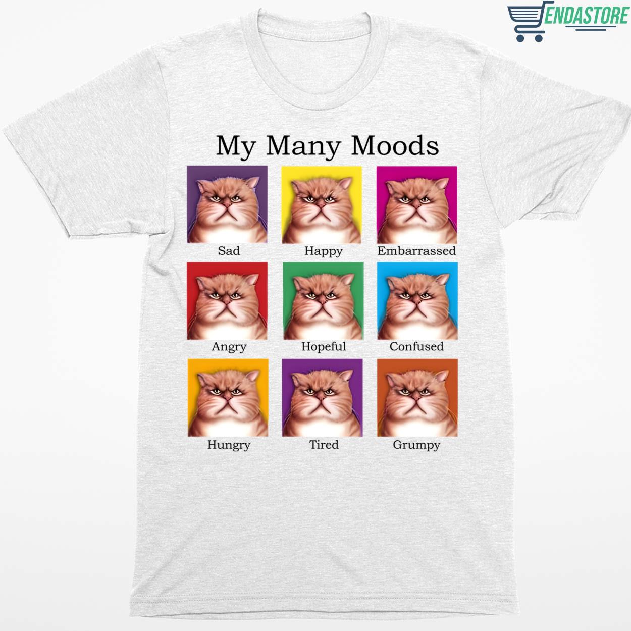 Cat My Many Moods Shirt