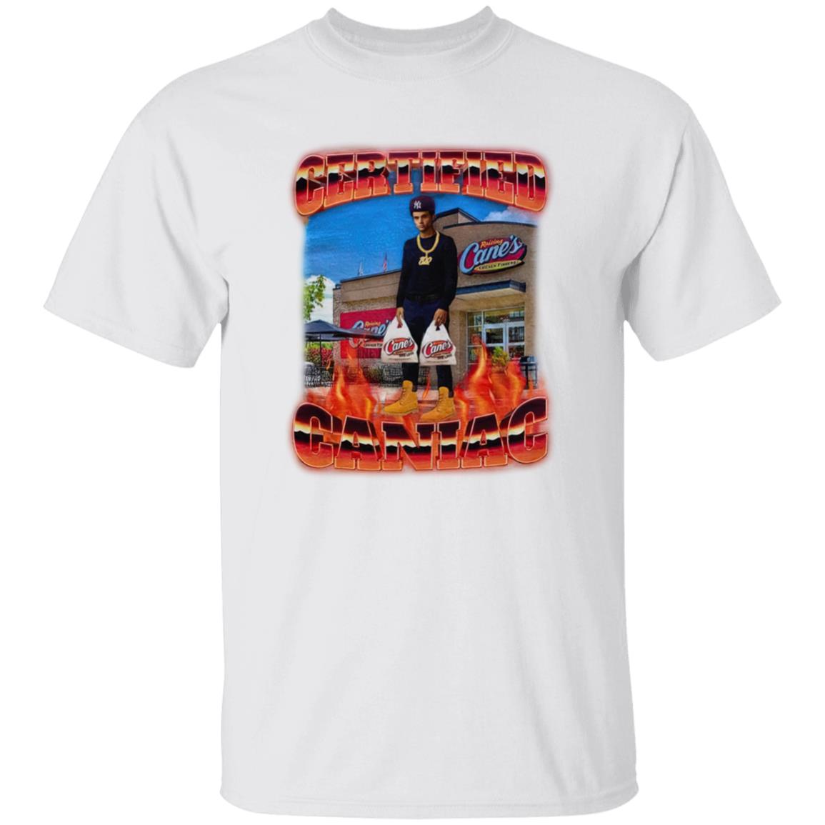 Certified caniac shirt