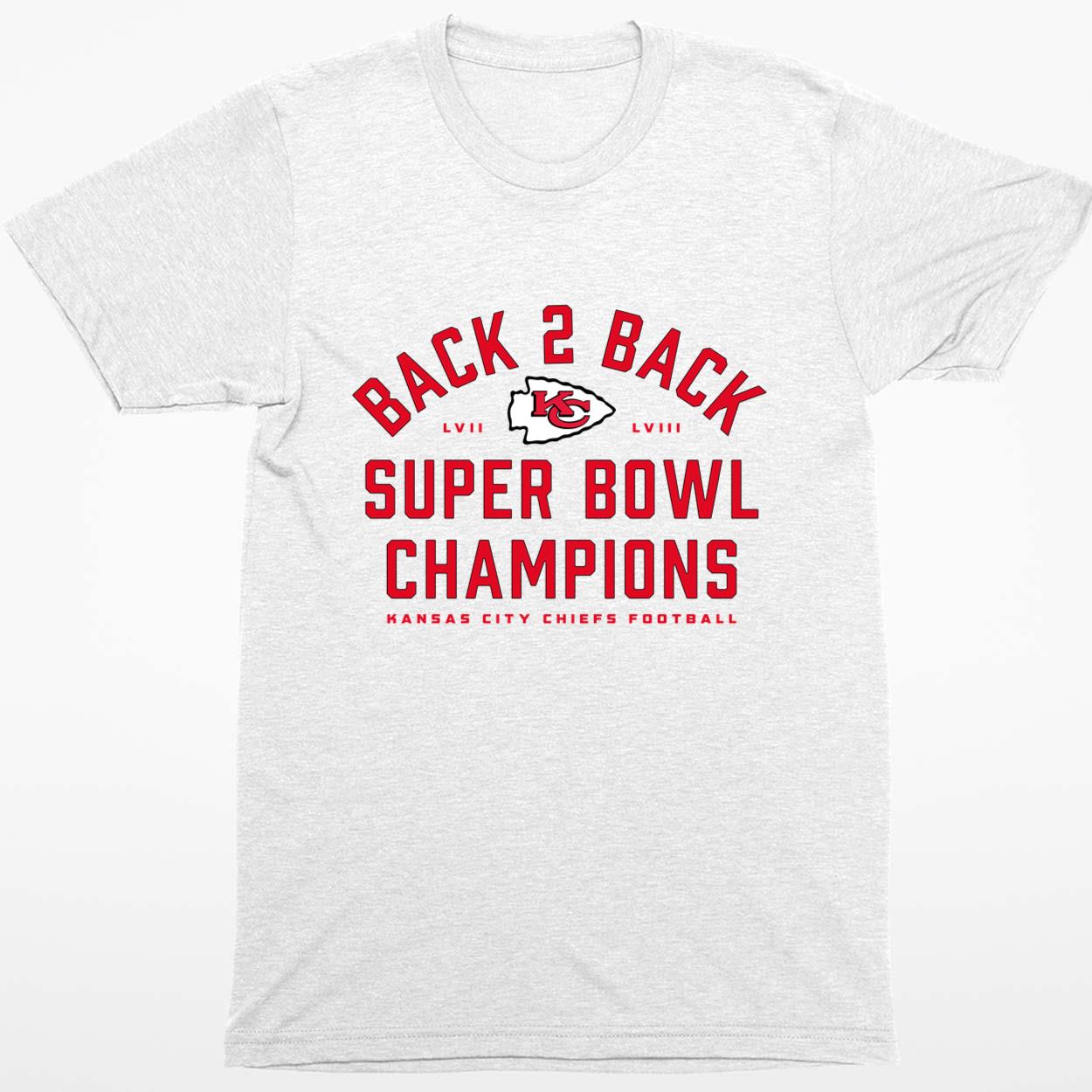 Chief Back To Back Super Bowl Champions Shirt 2024