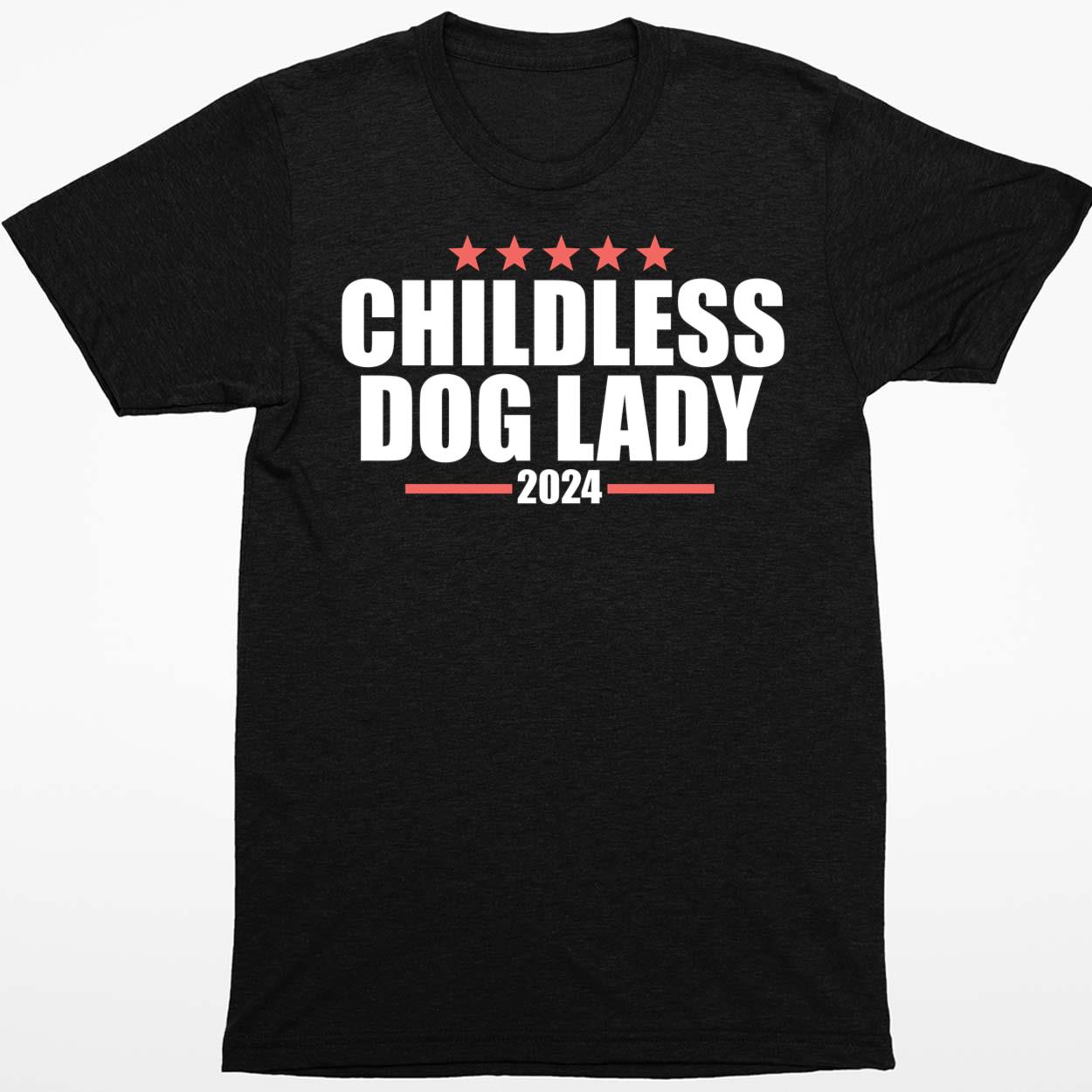 Childless Dog Lady 2024 Casual Shirt