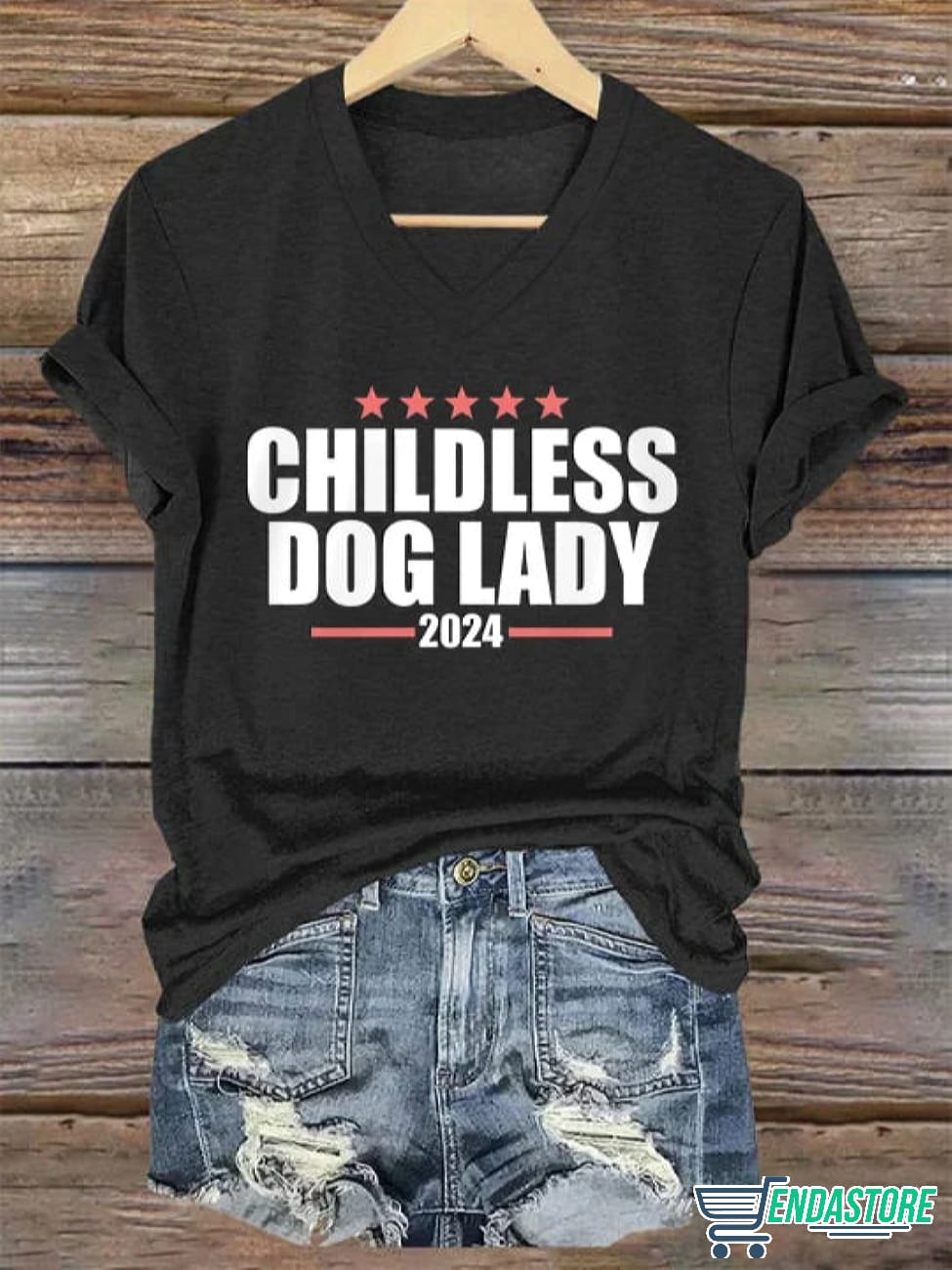 Childless Dog Lady 2024 Shirt