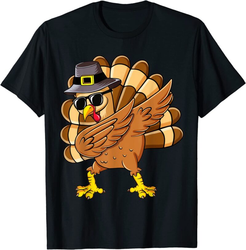 Dabbing turkey thanksgiving shirt