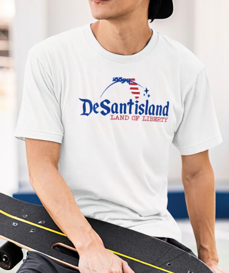 Desantisland land of liberty t-shirt
