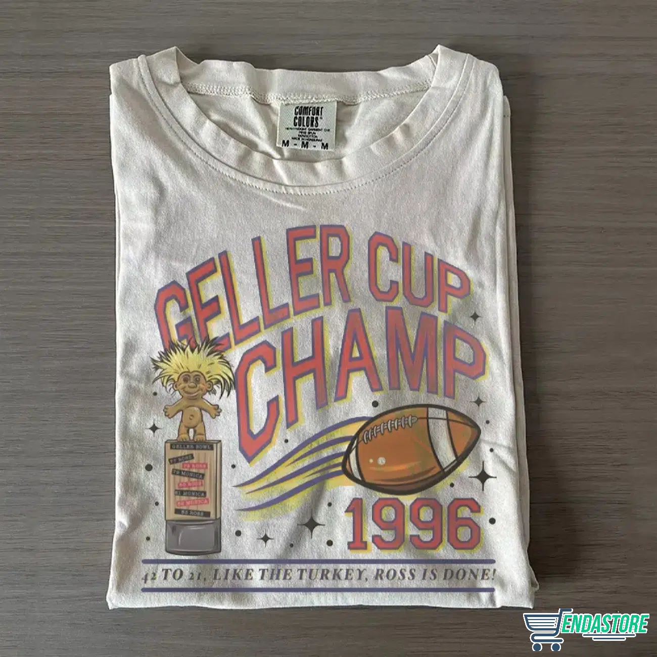 Geller Cup Champ 1996 90s Nostalgia T-shirt