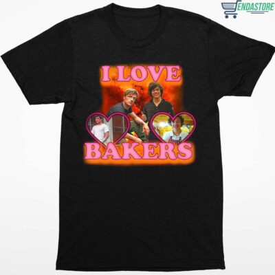 I Love Bakers Shirt