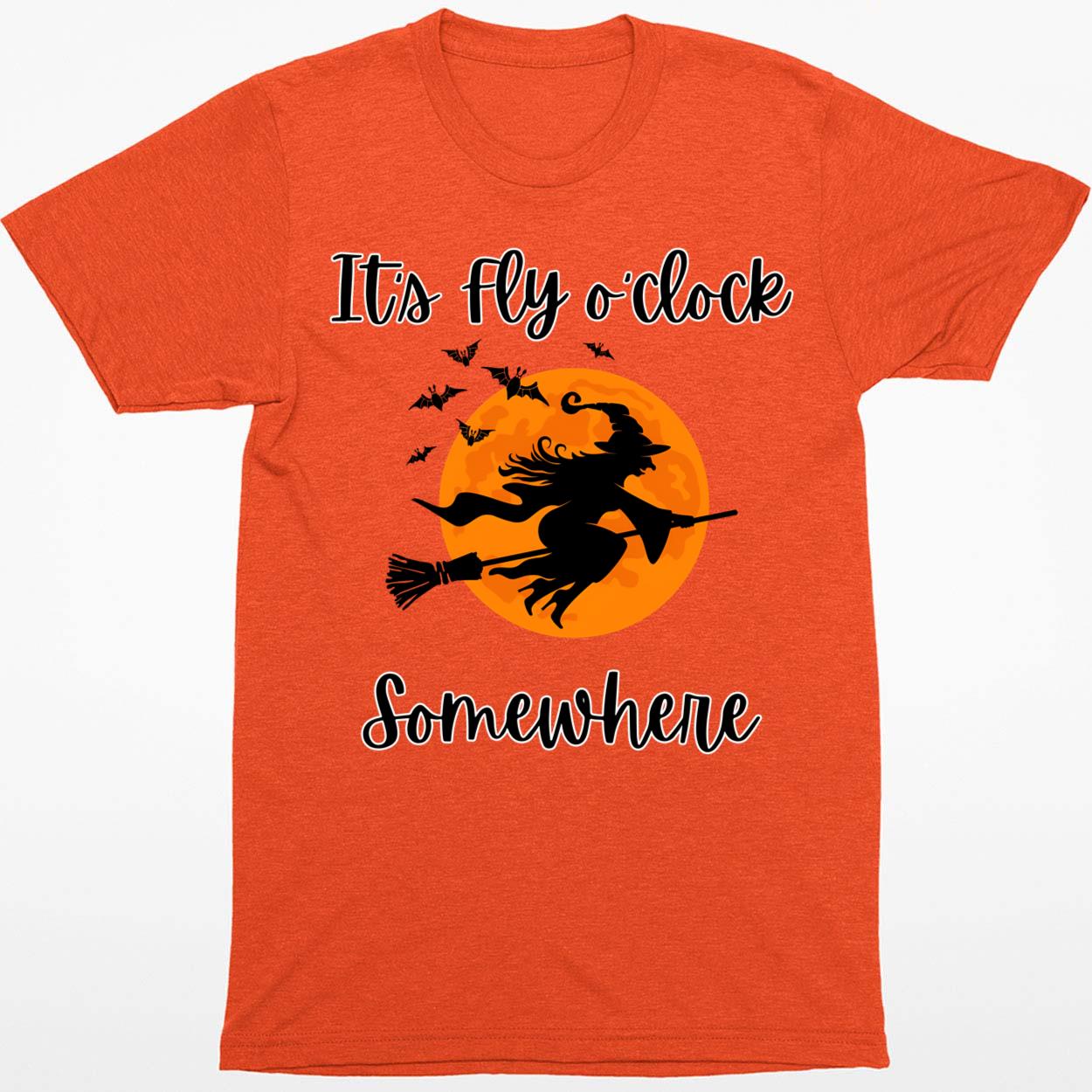 It’s Fly Oclock Somewhere Halloween Shirt
