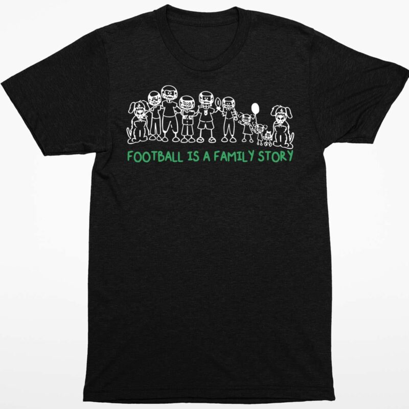 Jason Kelce Football Is A Family Story Shirt