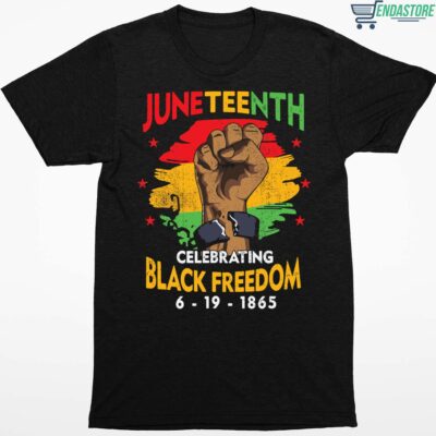 Juneteenth Celebrate Black Freedom 6 19 1865 T-Shirt