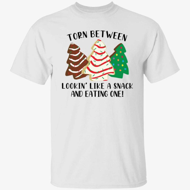 Little debbie Torn between looking like a snack and cat in one Christmas shirt