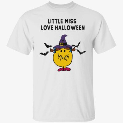 Little miss love halloween shirt