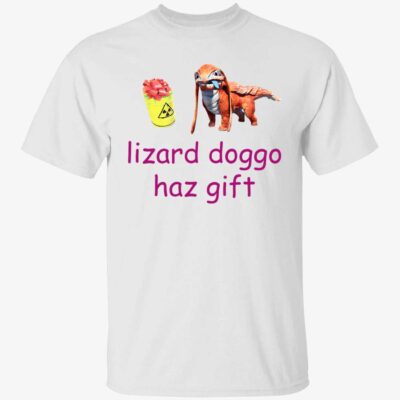Lizard doggo haz gift shirt