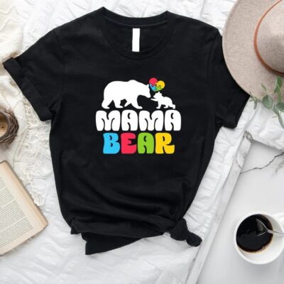 Mama Bear Autism Shirt