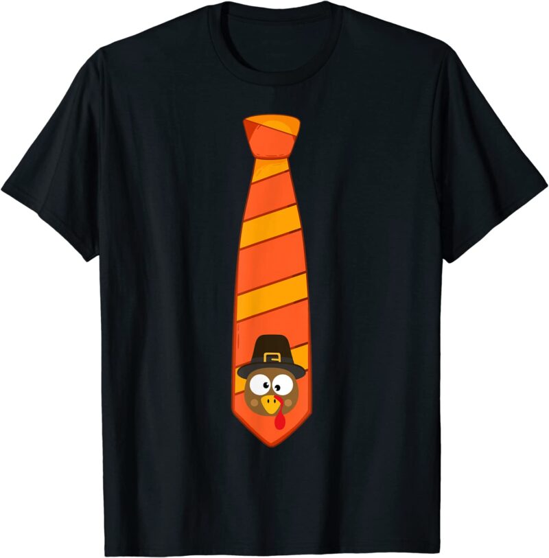 Thanksgiving tie with turkey shirt