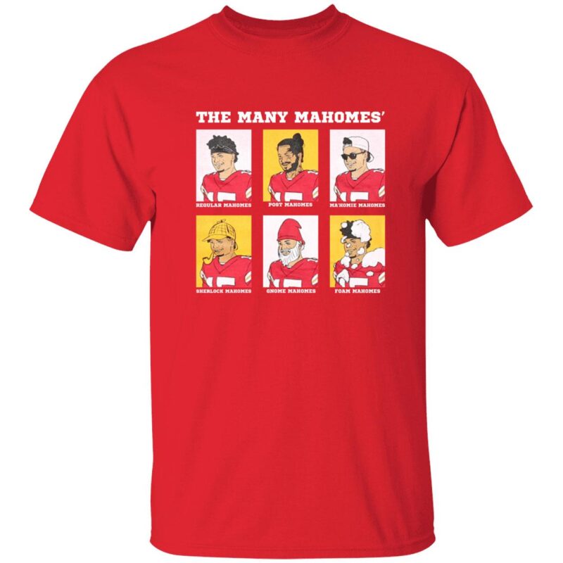 The many mahomes shirt