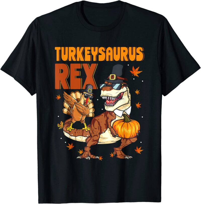 Turkeysaurus rex thanksgiving shirt
