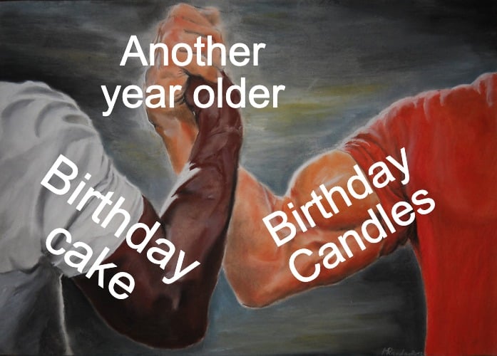 8iwpkd Happy birthday meme about getting another year older