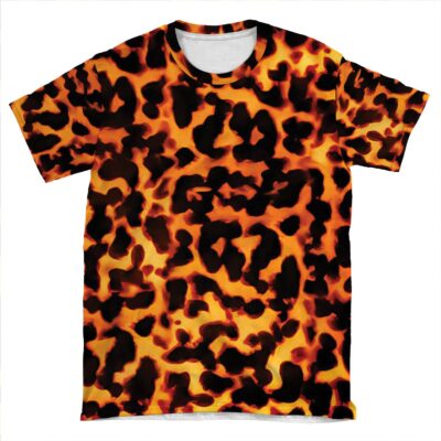 Vintage Tortoise Shell AOP T-shirt Tee