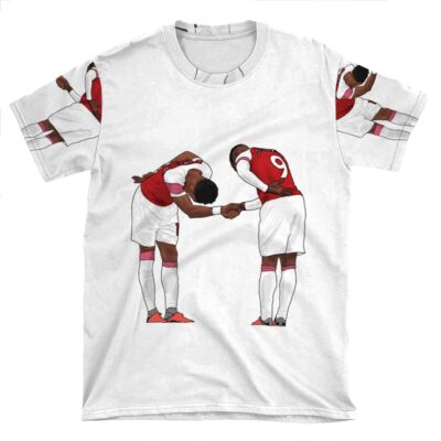 Aubameyang And Lacazette AOP T-shirt Tee