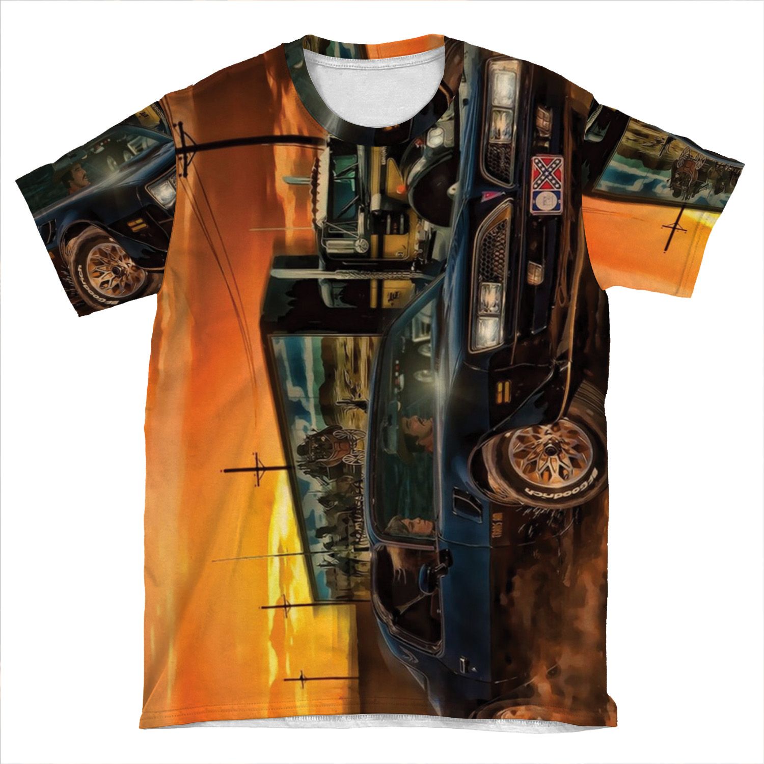 East Bound And Down AOP T-shirt Tee